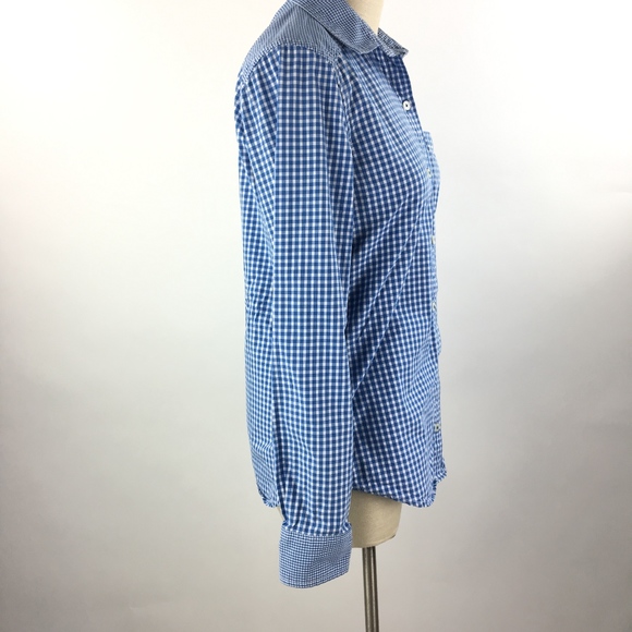 C. Wonder Gingham Button Down Shirt Boy Fit Sz S - Picture 4 of 8